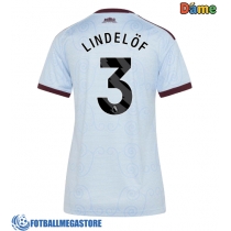 Fotballdrakt Dame Aston Villa Victor Lindelof #3 Tredjedrakt 2026-27 Kortermet